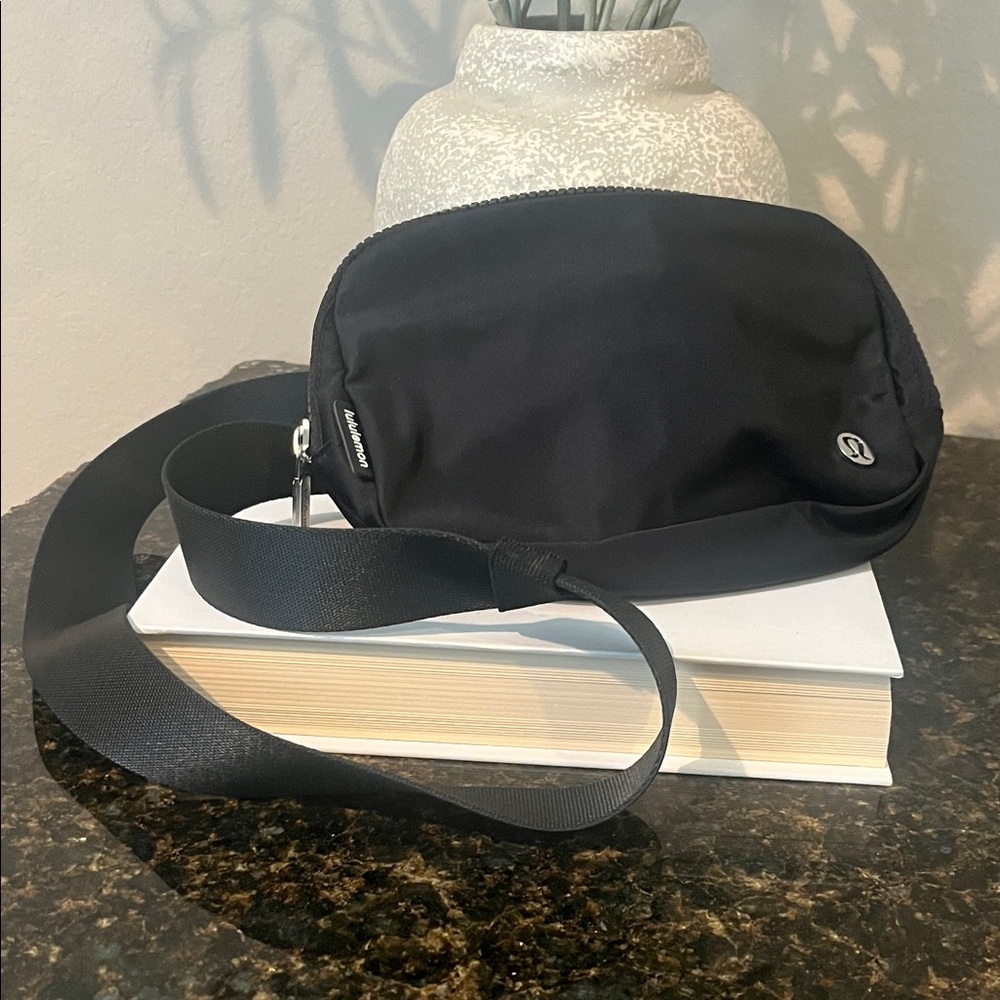 lululemon athletica Midnight Black Crossbody Bag